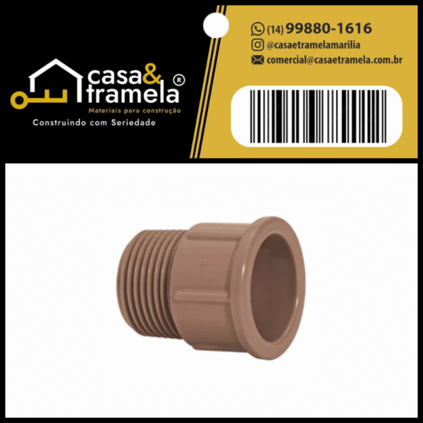ADAPTADOR CURTO 3/4 - AMANCO - 01 Unid