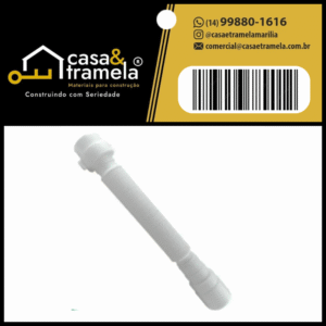 SIFÃO UNIV. FLEX ANEL PVC BR - AMANCO - 01 Unid