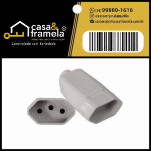 PINO FEMEA 2P+T 10A CZ. 2043 - 01 Unid