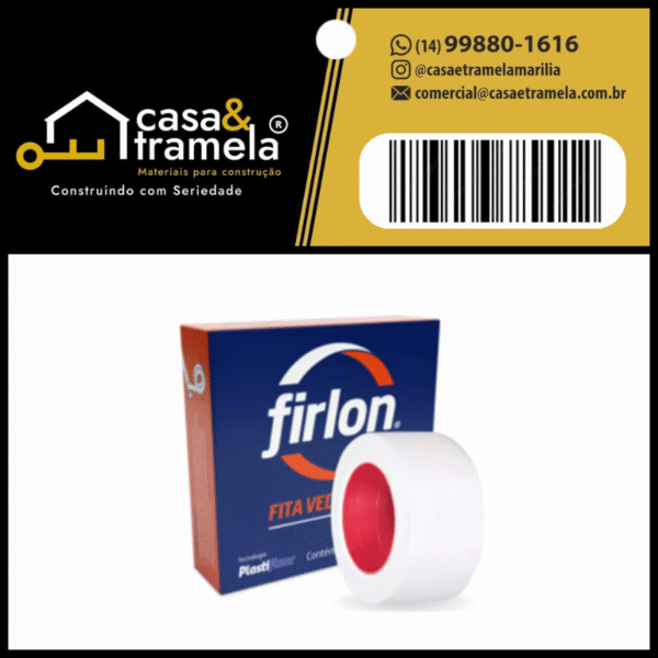 FITA VEDA ROSCA 18 X 25M - FIRLON - 01 Unid
