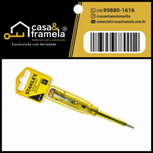 CHAVE TESTE FENDA - STANLEY - 01 Unid