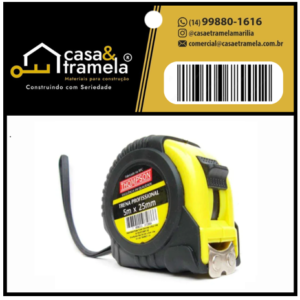 TRENA PROFISSIONAL 5M X 25MM - THOMPSON - 01 Unid